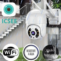 Câmera de Segurança Ip A8 Wifi Externa Hd Sensor De Movimento Ptz Speed Dome