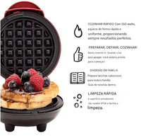 Mini Máquina de Waffle