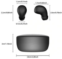 SleepBuds Bluetooth 5.0 TWS com Estojo de Carregamento