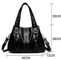 Bolsa Kangaroo de Luxo Minimalista em Couro