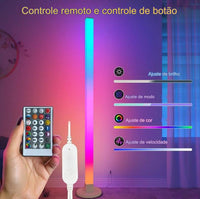 Barra de Luz Led 120cm Com Sincronização por Aplicativo