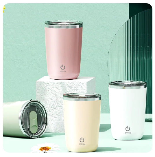 Caneca de Café com Agitação Magnética Automática
