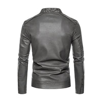 Jaqueta Masculina de Inverno em Couro Legítimo - Banger