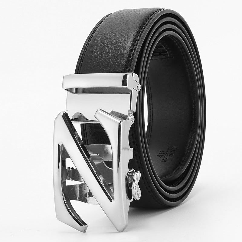 Cinto Francês de Couro Duplo Doulilu Masculino