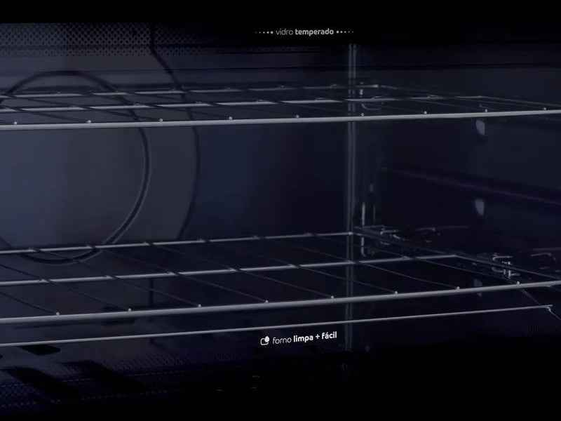 Fogão de 5 Bocas Consul com Vidro Inox CFS5VAR - Bivolt