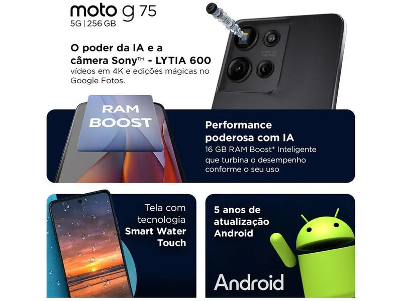 Smartphone Motorola Moto g75 5G