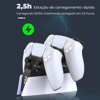 Carregador Duplo de Controle Dual Sense PS5