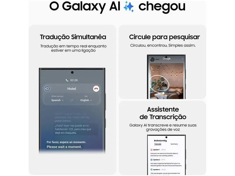 Samsung Galaxy S23 Ultra 512GB Verde 5G 12GB RAM 6,8 ”Câmera. Quad + Selfie 12MP