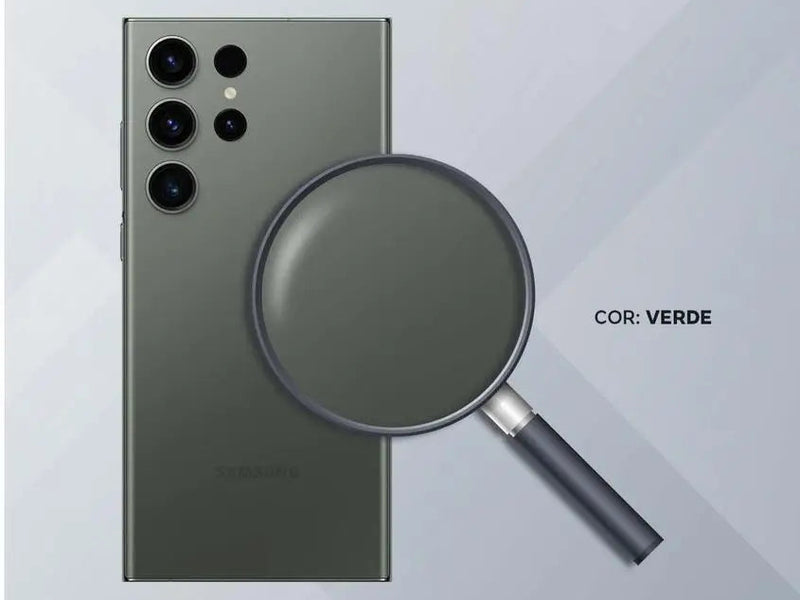 Samsung Galaxy S23 Ultra 512GB Verde 5G 12GB RAM 6,8 ”Câmera. Quad + Selfie 12MP