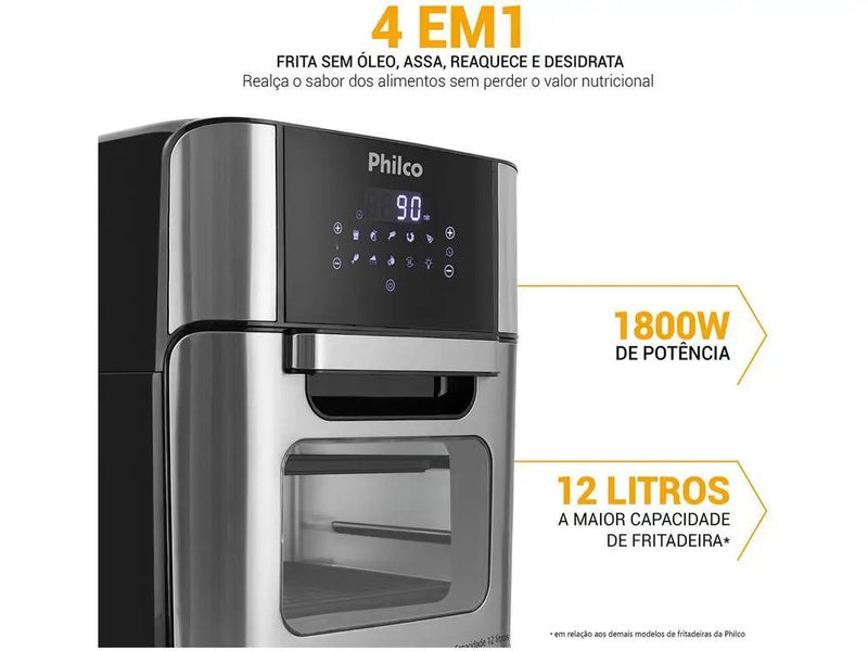 Fritadeira Elétrica Sem Óleo/Air Fryer Philco - 110V