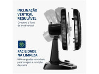 Ventilador Mondial Turbo VTX-50 8 Pás de 50cm