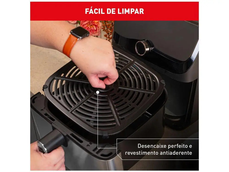 Fritadeira Elétrica sem Óleo/Air Fryer Arno Expert Maxxi AFD7 com Timer Inox 7,5L - 110V