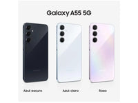 Samsung Galaxy A55 256GB Azul Claro 5G 8GB RAM 6,6 "Câmera. Triplo + Selfie 32MP Dual Chip