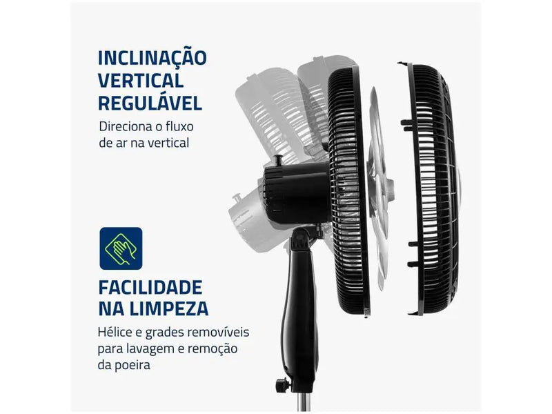 Ventilador de Coluna Mondial VTX-40C-8P-CR 40cm - 220V