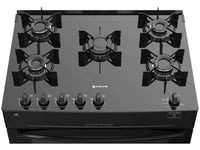 Fogão Atlas 5 Bocas Mônaco Top Glass Acendimento Automático 86,5L