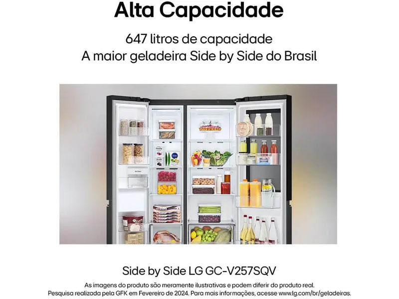 Geladeira Smart LG InstaView Frost Free