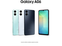 Samsung Galaxy A06 (128GB/4GB RAM) Branco 6,7" Câm. Dupla + Selfie 8MP