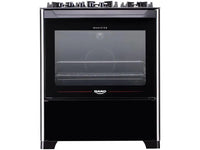 Fogão de 5 Bocas Dako Piso Magister com Mesa de Vidro Preto - Bivolt