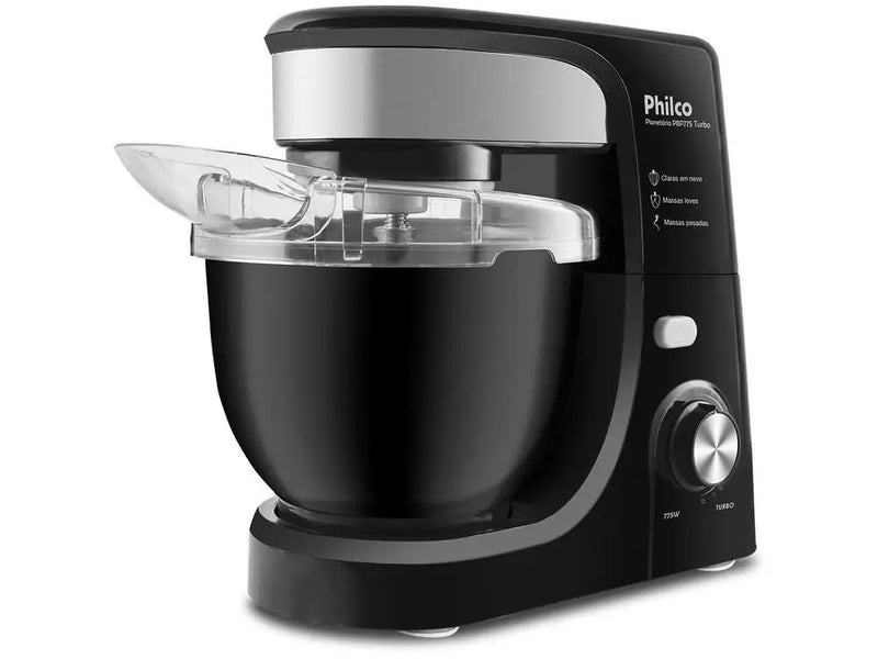 Batedeira Planetária Philco Preta 775W 12 Velocidades 4 Litros Turbo PBP775P - 220V