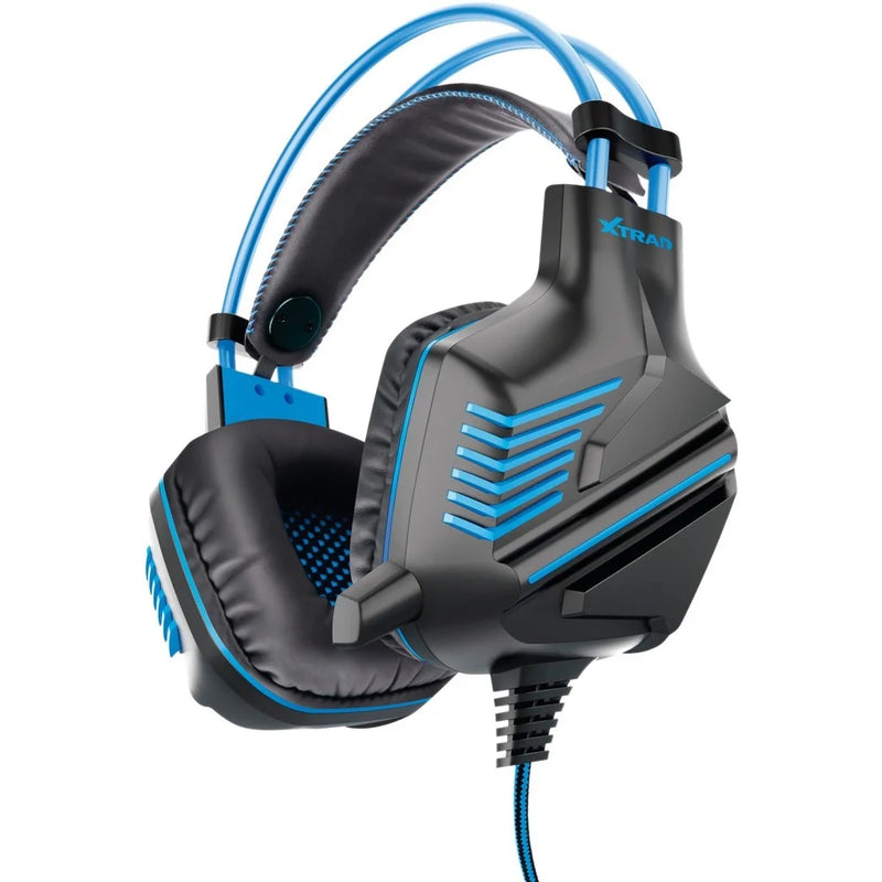 Fone ouvido gamer com microfone P3 Headset PC PS4 headphone XTRAD