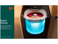 Máquina de Lavar Brastemp 15kg Inox BWT15A9 4 Programas de Lavagem