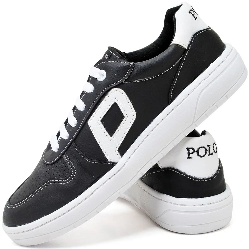 Kit Tênis Masculino Polo Blu + Meia + Óculos