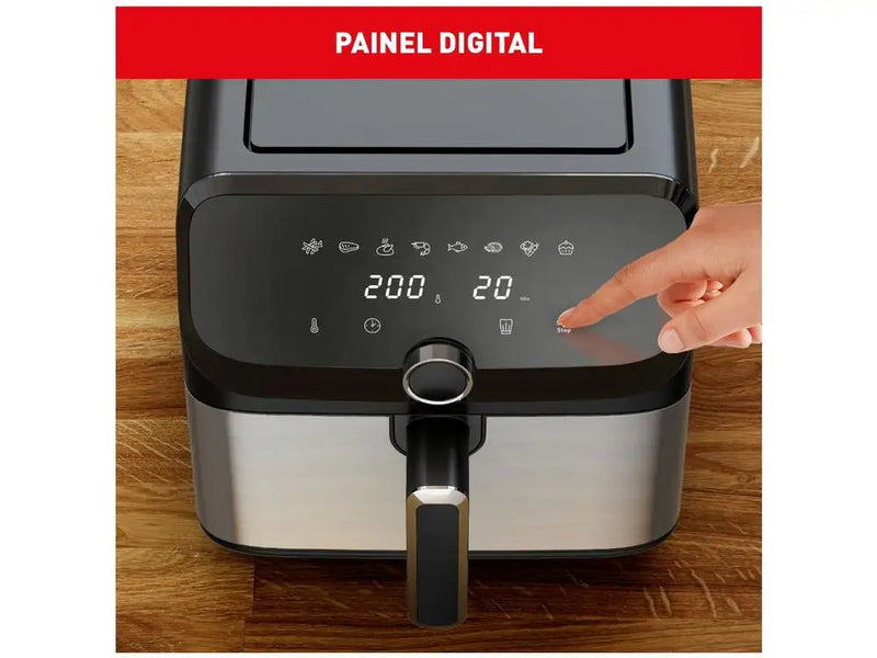 Fritadeira Elétrica sem Óleo/Air Fryer Arno Expert Maxxi AFD7 com Timer Inox 7,5L - 110V