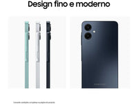 Samsung Galaxy A06 (128GB/4GB RAM) Branco 6,7" Câm. Dupla + Selfie 8MP