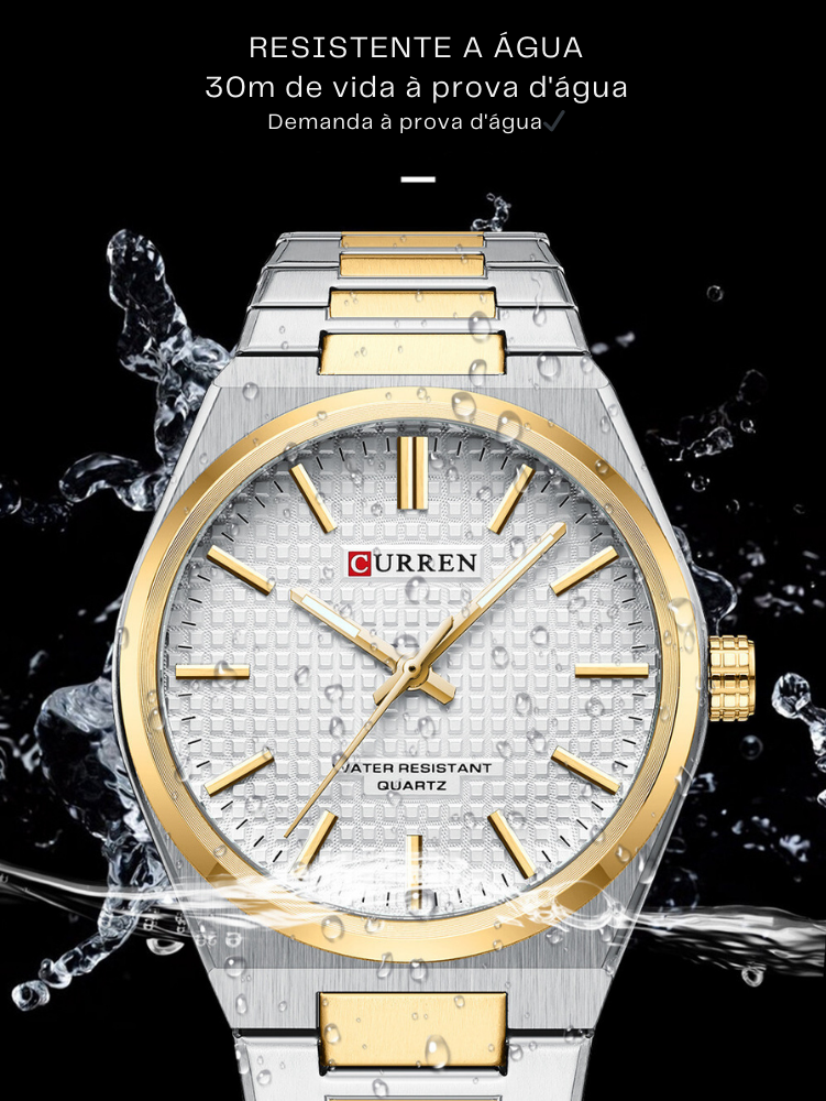 Relógio Curren Masculino de Luxo Original [Juleman]