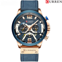 Relógio Curren De Luxo Cronógrafo [Quartzo Militar]