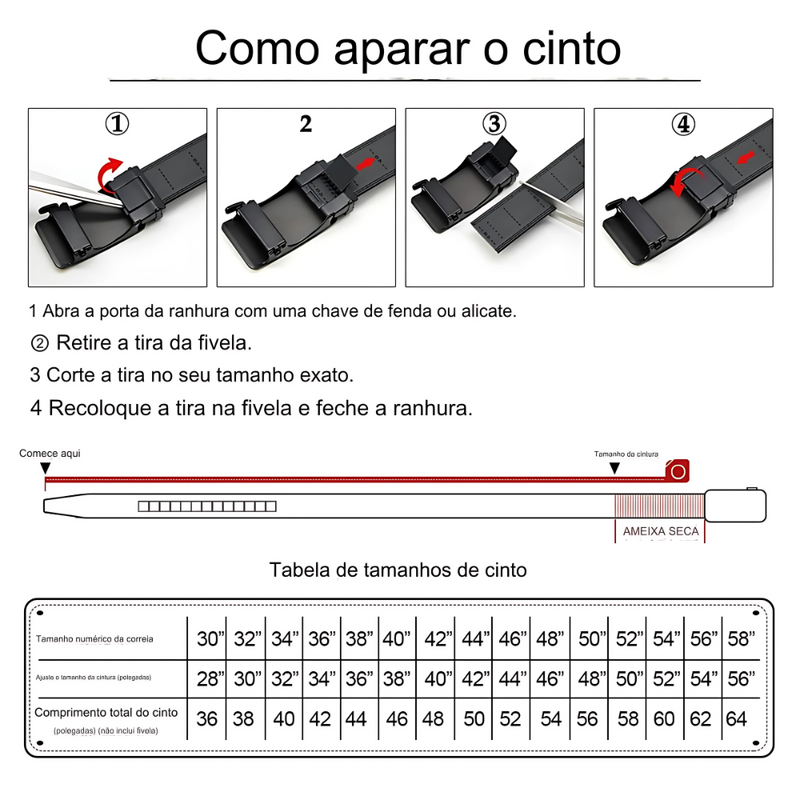 Cinto Casual Slim Jacnaip