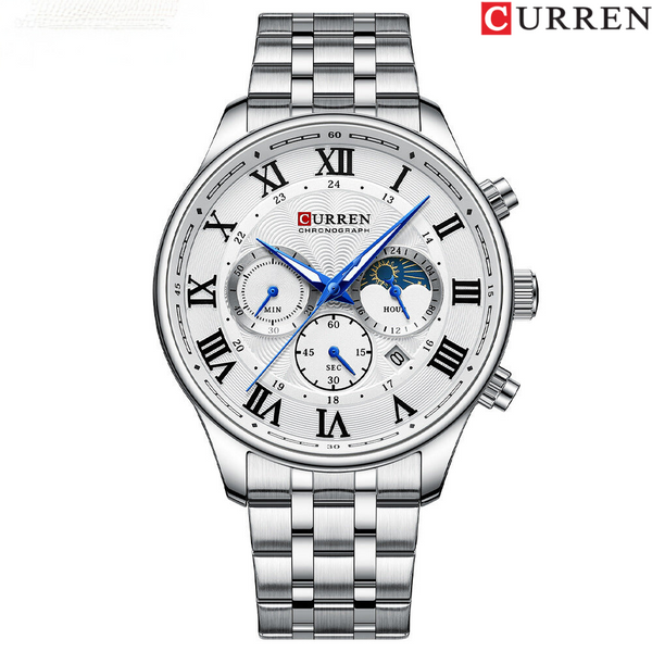 Relógio Curren Masculino de Luxo Original [Ferrague]