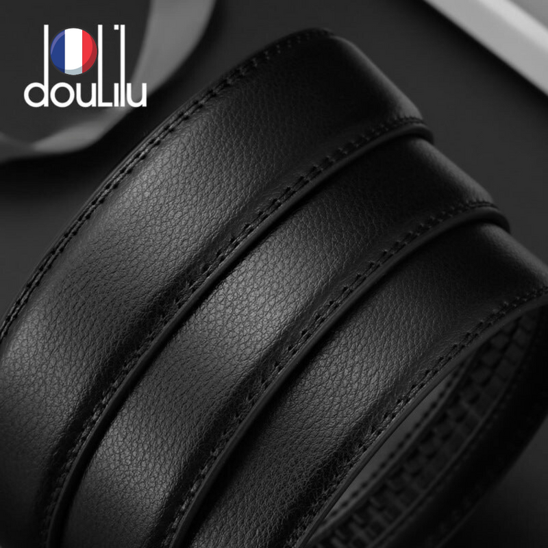 Cinto Francês de Couro Duplo Doulilu Masculino