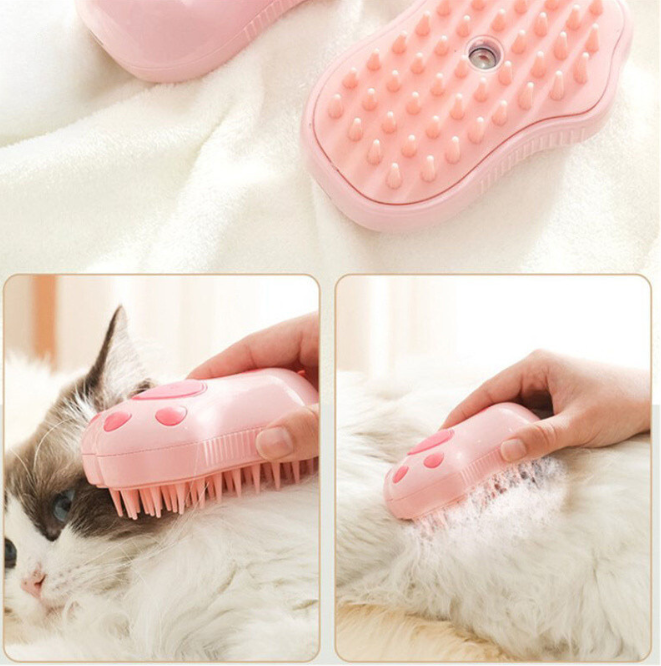 Escova a Vapor para Gatos