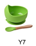 Colher de Silicone Pequena de Alimentação para Bebês