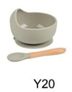 Colher de Silicone Pequena de Alimentação para Bebês