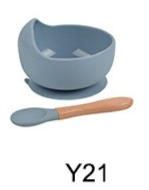 Colher de Silicone Pequena de Alimentação para Bebês