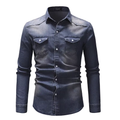 Camisa Jeans Masculina Urban Fit