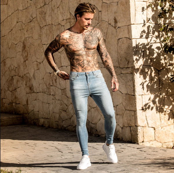 Calça Jeans Masculina Slim
