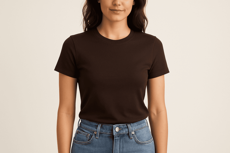 Kit 2 Camisetas Femininas Básicas Lisa 100% Algodão Premium