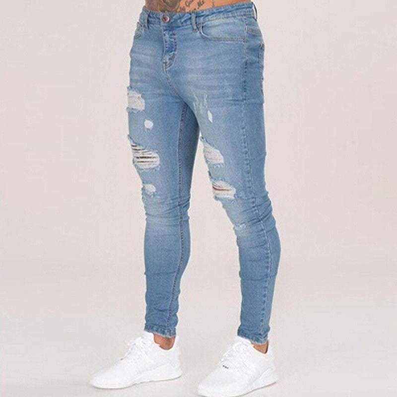 Calça Jeans Masculina Torn Streets