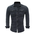 Camisa Jeans Masculina Urban Fit