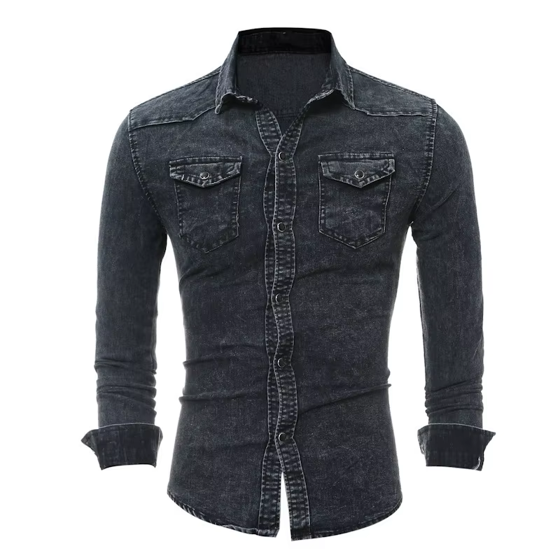 Camisa Jeans Masculina Urban Fit