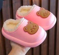 Chinelo Infantil Ursinho de Algodão