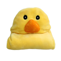 Toalha de Banho Infantil Felpuda com Capuz de Animais