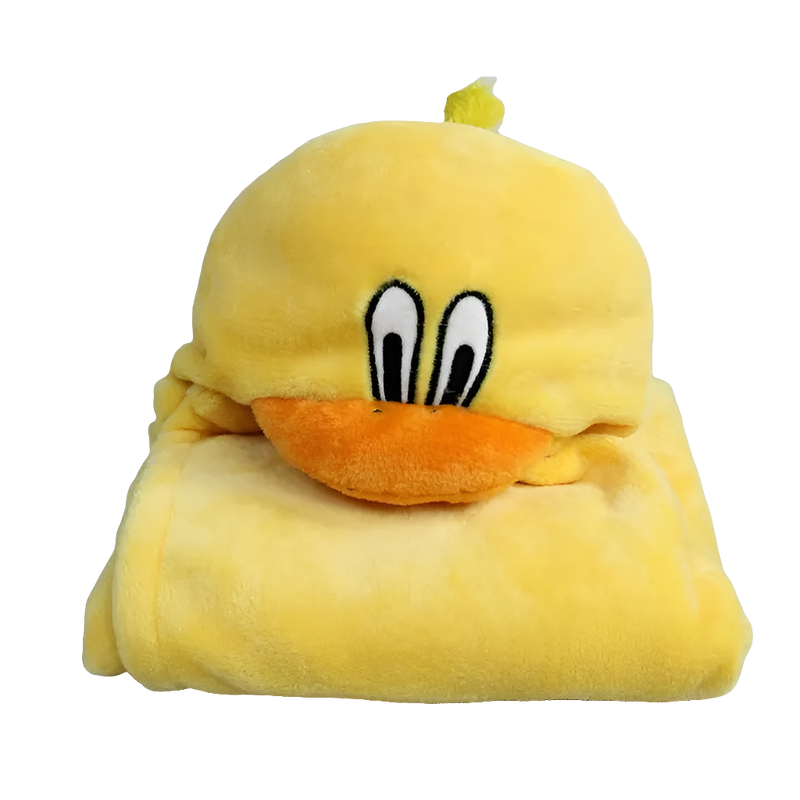 Toalha de Banho Infantil Felpuda com Capuz de Animais