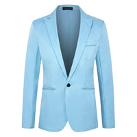 Blazer Daintiness Slim Casual de Um Botão Botão