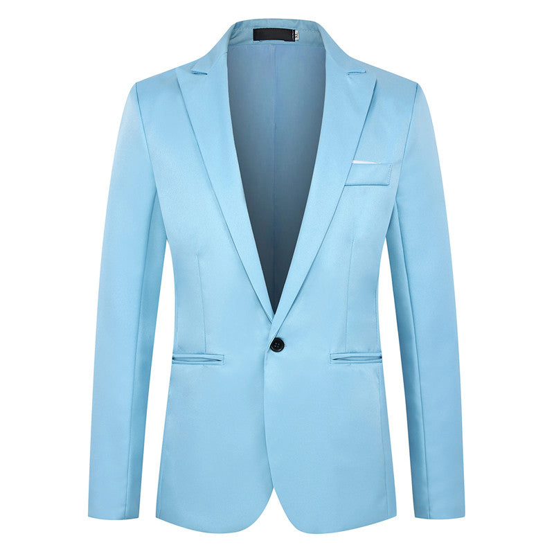 Blazer Daintiness Slim Casual de Um Botão Botão