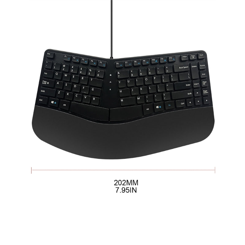 Teclado Dividido Ergonômico com Fio
