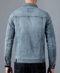 Jaqueta Jeans Distressed Classic